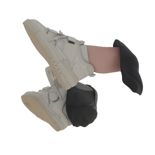 Futuristic Sneakers 3D Model