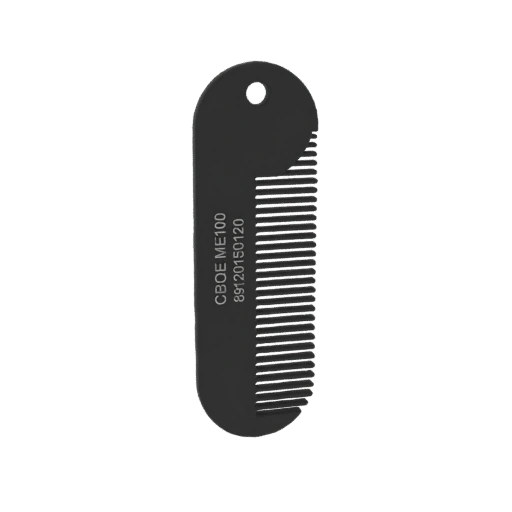 Black Metal Comb