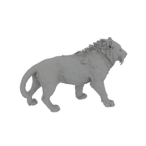 Sabertooth Tiger 3D Model