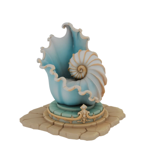 Nautilus Shell Throne