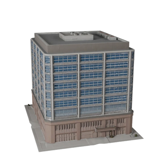 Bâtiment de bureau gouvernemental Modèle 3D pour Unity - Ressource de jeu