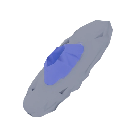 Futuristic Hovercraft Model