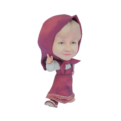 Masha Doll 3D Model