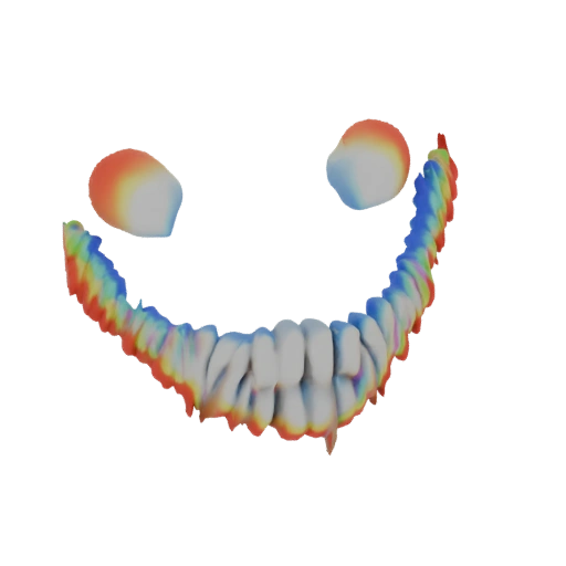 Rainbow Grin Teeth