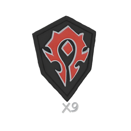 Horde Emblem 3D Model