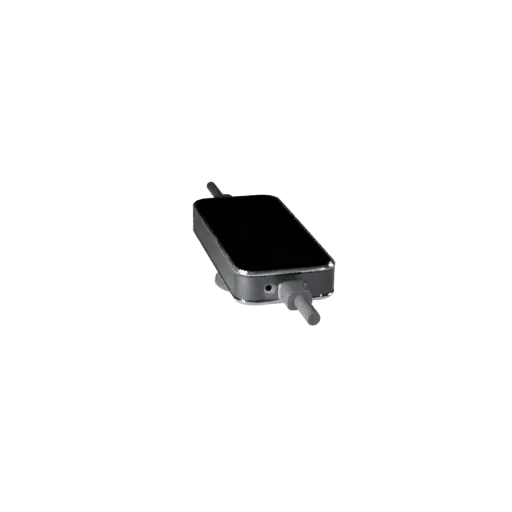 Rgb USB Hub 3D model, three-quarter front view, AR viewer studio render, showing plastic shells, desktop scale.
