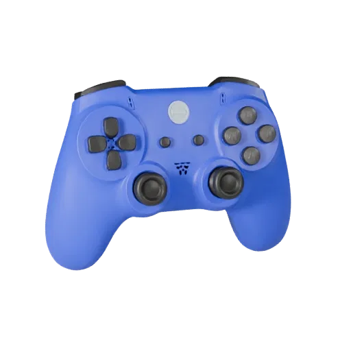 Mini Controller Modular 3D model, isometric modular kit view, showing matte plastic, console proportions.