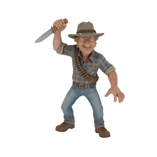 Mick Taylor "Wolf Creek" 3D Model