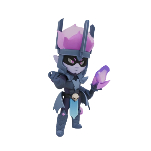 Dark Sorceress 3D Model