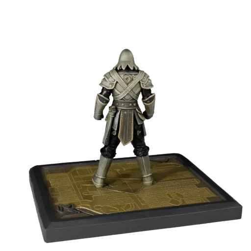 Strategy Resource Token collectible 3D model preview showing scale, studio close-up view and surface detail
