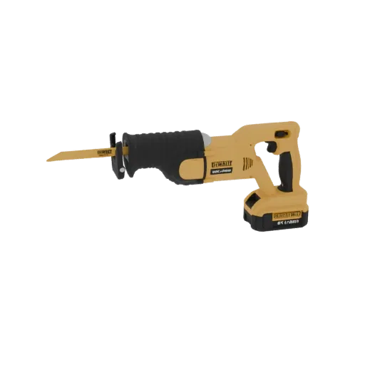 DeWalt Cordless Reciprocating Saw 3D Model