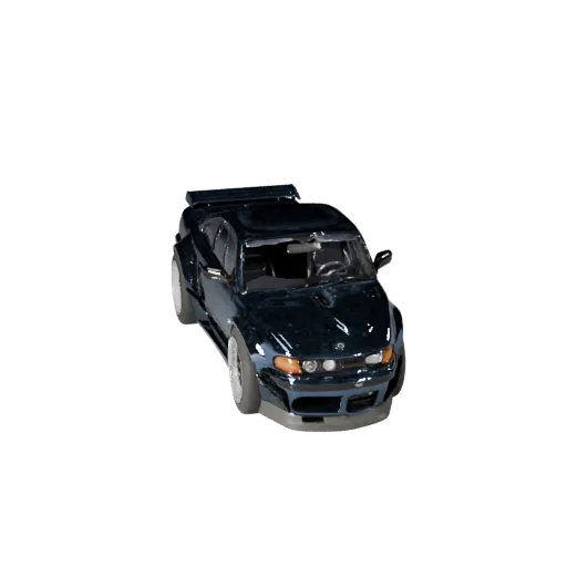 Drift Car 3D Model for Blender & Games - PBR Asset