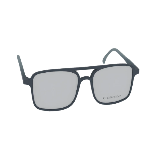 Modern Aviator Eyeglasses 3D Model