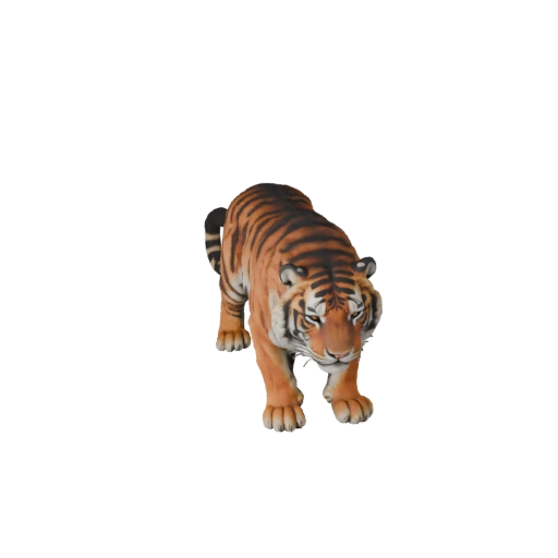 Tigre Siberiano de Alto Poligonaje 3D - STL Detallado para Impresión