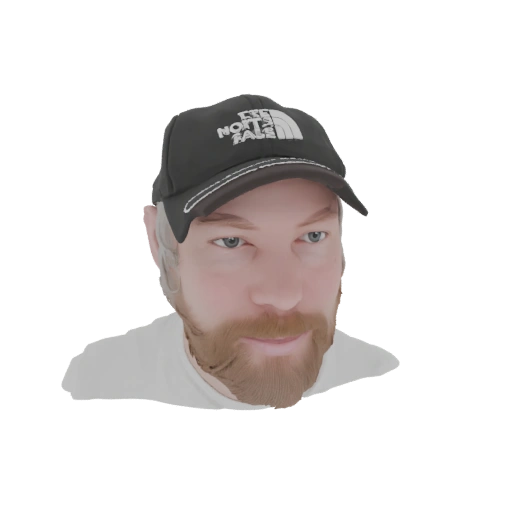 Man with Black Baseball Cap