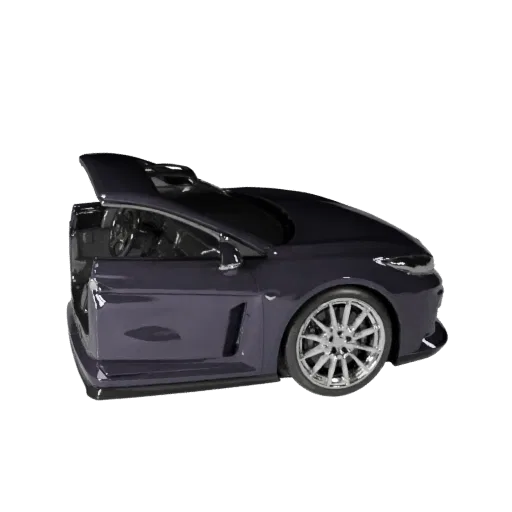 Convertible 3D Model for Unity - Low Poly Game Asset