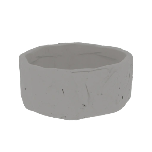 Rough Ceramic Ring Bowl