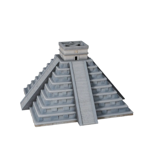Modello 3D Piramide di Chichen Itza - Asset Realistico per Archviz
