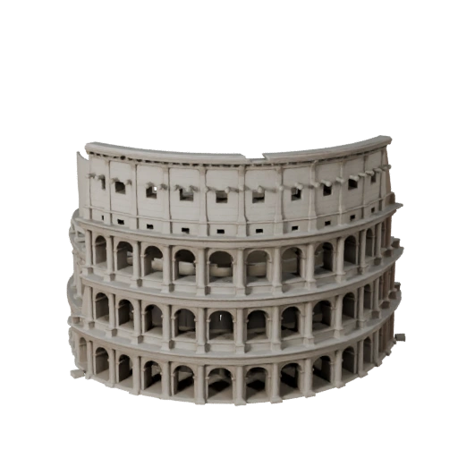Modèle 3D STL Colisée Imprimable - Atout d'Échelle pour Maquettes