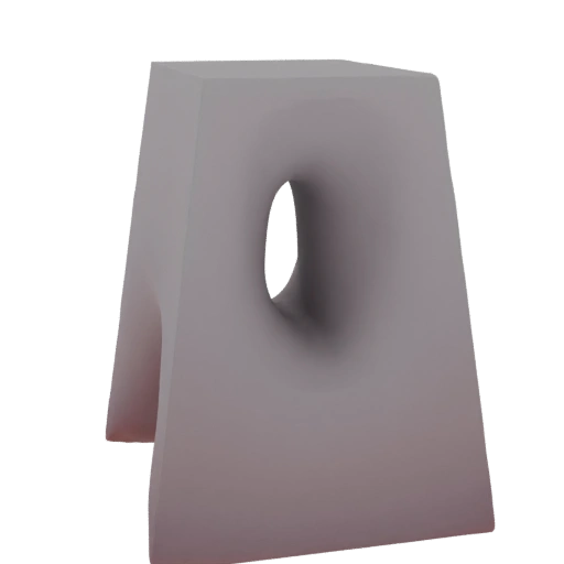 Abstract Torus Sculpture