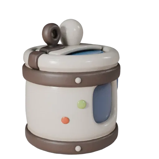 Cozy Mug Realistic 3D model, three-quarter studio render, showing ceramic, recognizable everyday shapes.