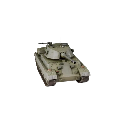 Tank 3D Model for Blender & Games - Realistic PBR Asset