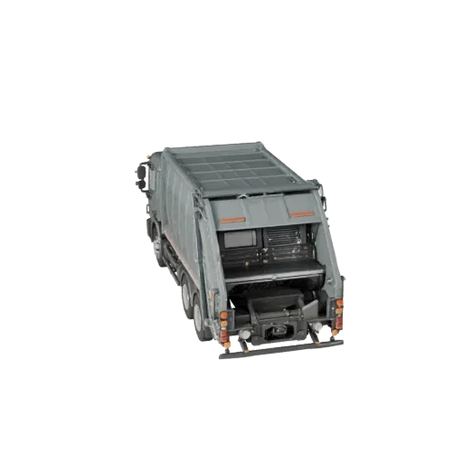Garbage Truck 3D Model for Unreal Engine - Game Ready