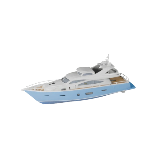 Modello Yacht STL Stampabile per Collezionismo e Esposizione