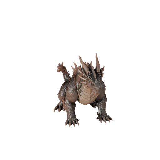 Drago del Cielo High Poly 3D Model - Asset STL Dettagliato per la Stampa