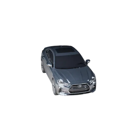 Sedan 3D Model for Blender & Games - Realistic PBR Asset