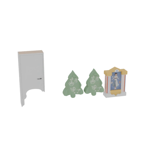 Christmas Tree and Picture Frame Diorama
