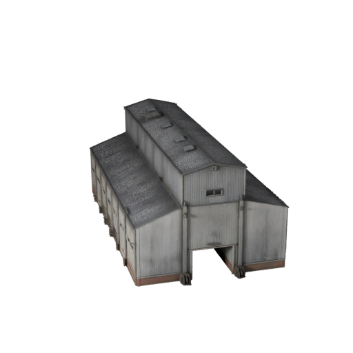 Modello 3D diacciaio Mulino per Blender - Asset di Rendering per Architettura