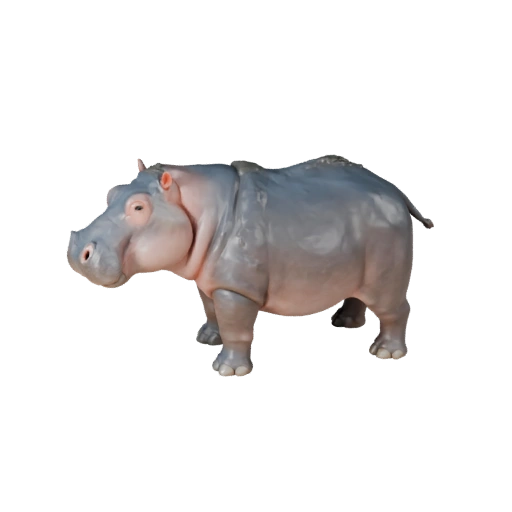 Modello 3D di Ippopotamo per Unity - Asset Pronto per il Gioco, FBX | Royalty-Free