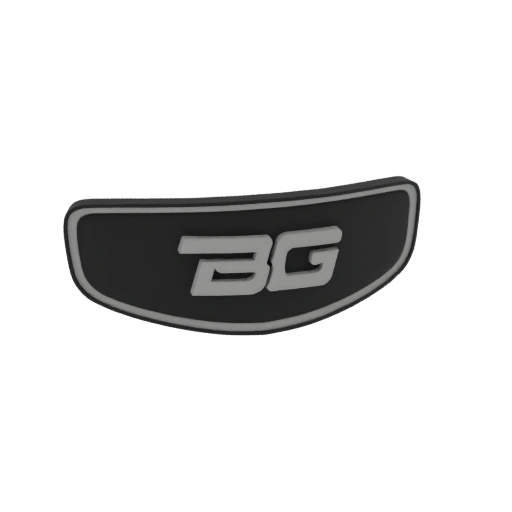 BG Logo Emblem 3D Model