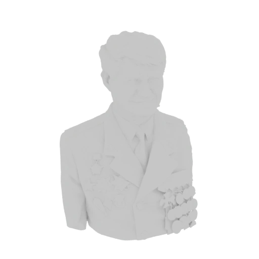 Bust of a Decorated Soviet Officer