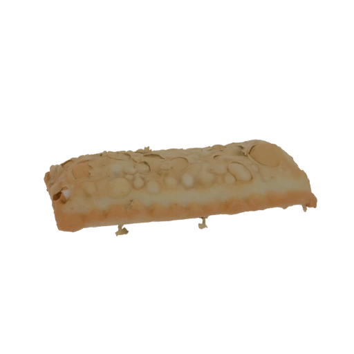 Almond Croissant 3D Model