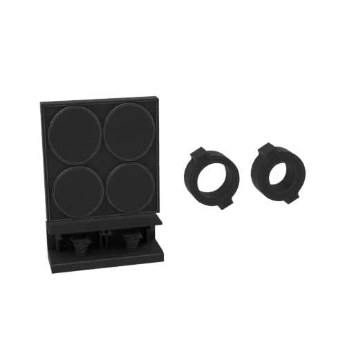 Waffle Maker with Two Molds