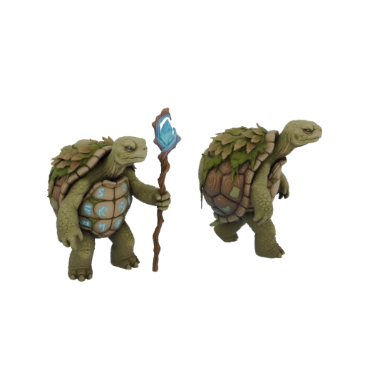 Mystic Turtle Guardian 3D Model
