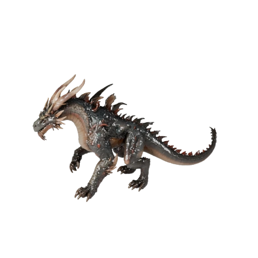 Drago del Cielo 3D Model per Unity - Asset Pronto per il Gioco, FBX | Royalty-Free
