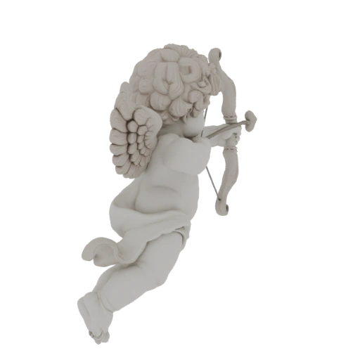 Cupid with Bow and Arrow