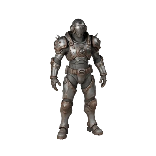 Realistic NPC Scientist Character Model - Rigged