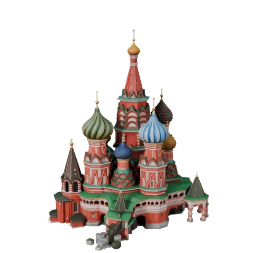 Cattedrale di San Basilio Modello 3D per Unity - Asset di Gioco
