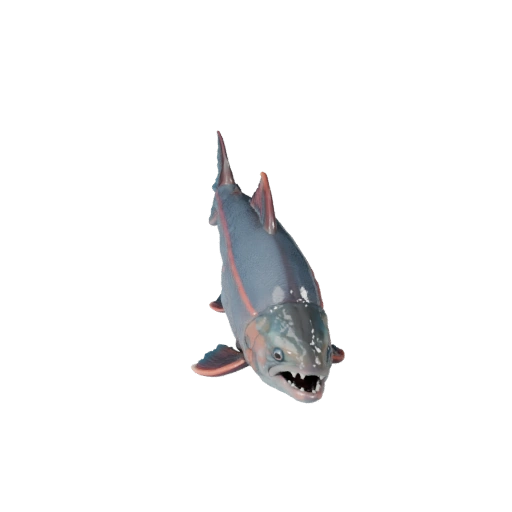 3D модель лосося для Blender - PBR ресурс с текстурами | Бесплатно для коммерческого использования