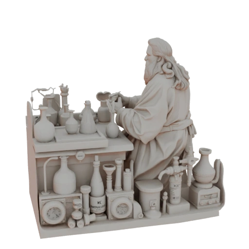 Alchemist's Laboratory Diorama