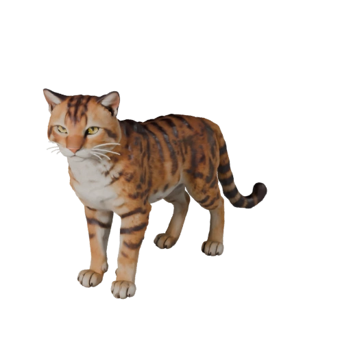 Modello 3D Ghepardo per Blender - Asset PBR con Texture | PBR