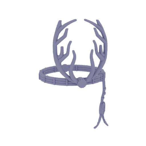 Antler Headband with Tassel