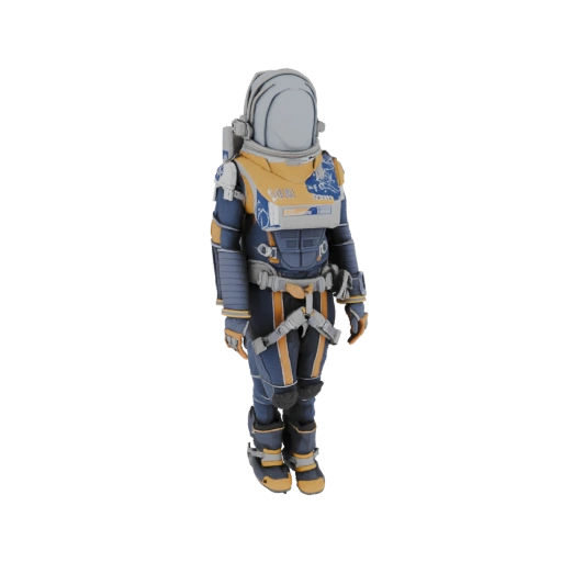 Astronaut Suit 3D Model