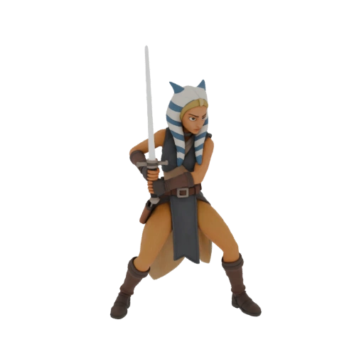 Ahsoka Tano with Lightsaber