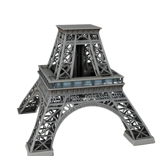 3D модель Эйфелевой башни для Blender - Рендер-ресурс для архитектуры