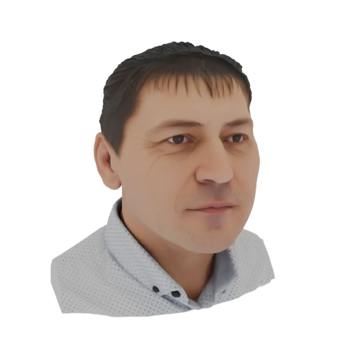 Man in a Shirt 3D Model